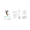 ỐC CAM BỌC NHỰA ỐC CAM BỌC NHỰA